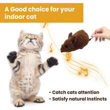 1pc Realistic Plush Mouse Doll Designed For Cat Lover And Cat Mom Loves & Dog Lover And Dog Mom Loves. This Fake Mouse Imitates The Appearance And Movement Of A Real Mouse, Attracting Cat/Dog Lover Gift And Dog/Cat Mom Love Pets Attention And Helping Them Relieve Boredom. It Encourages Cat/Dog Lover Gift And Dog/Cat Mom Love Pet-Owner Interaction And Increases Cat/Dog Lover Gift And Dog/Cat Mom Love Pet Activity And Entertainment.
