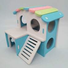 Altalena colorata per criceti, nido giocattolo per criceti, altalena, nido per dormire per criceti, villa, altalena per criceti, casetta piccola, accessori per gabbia di criceti, ponte arcobaleno, accessori per animali domestici, giocattoli per animali domestici, accessori per criceti, giocattoli per criceti, criceto dorato, porcellino d'india, casetta per animali domestici, nido per dormire per criceti, villa, altalena per criceti, casetta piccola, accessori per gabbia di criceti