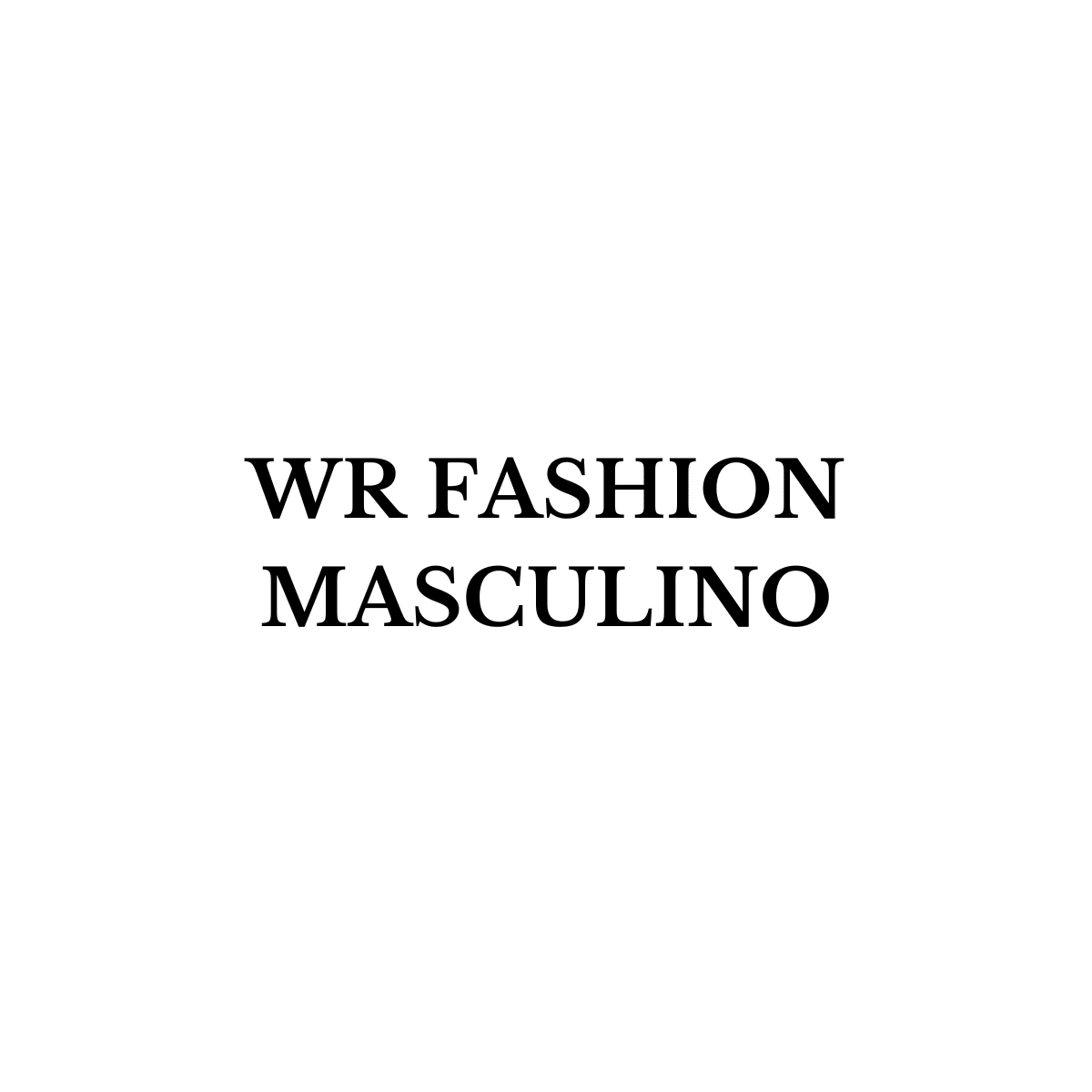 WR FASHION MASCULINO