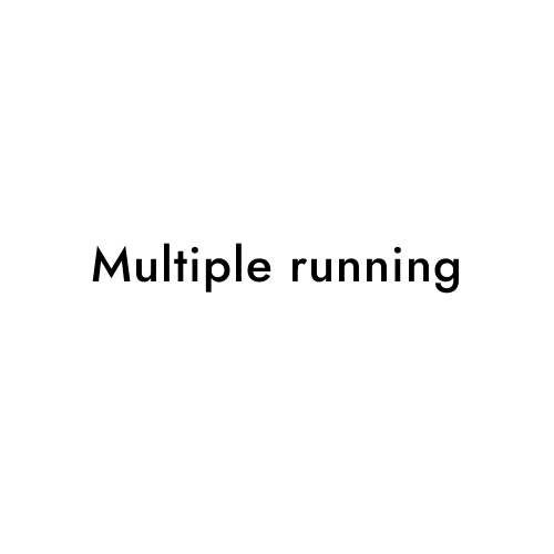 Multiple running