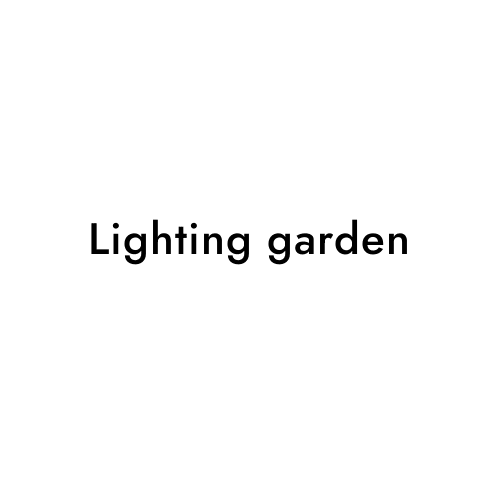 Lighting garden
