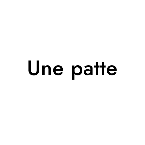 Une patte