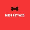 miss you pet wig