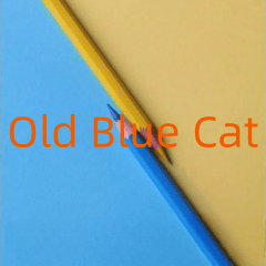 Old Blue Cat