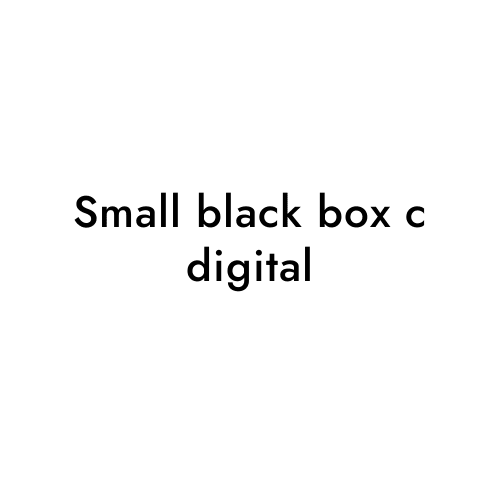 Small black box c digital