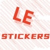 LE graffiti stickers