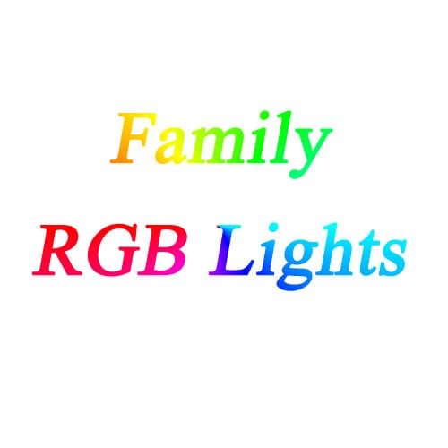 Family RGB Lights