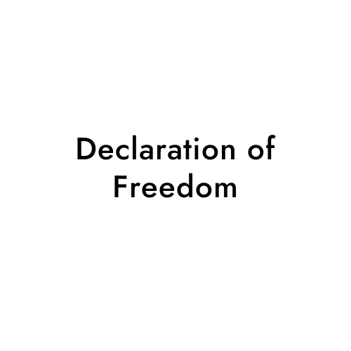 Declaration of Freedom