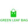 Green leaf bag