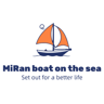 Miran boat on the sea