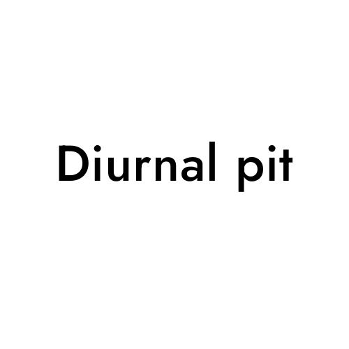 Diurnal pit
