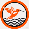 Hummingbirds flit.