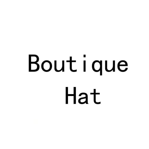 Boutique Hat