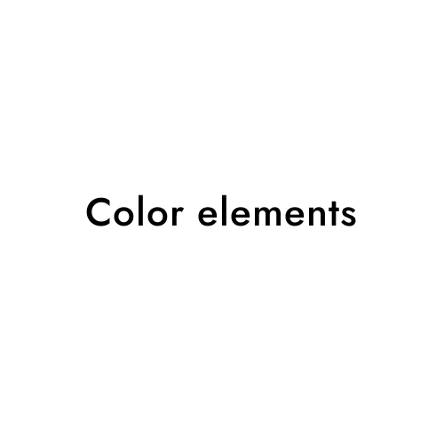 Color elements