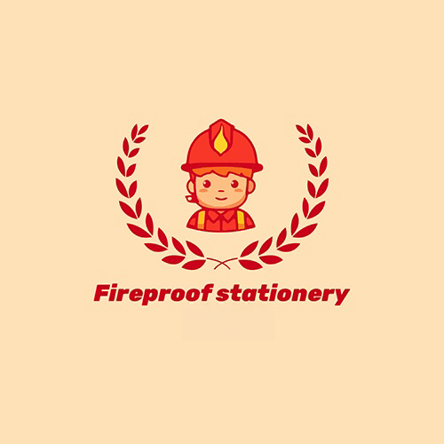 Fireproof stationery