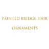 Painted bridge hair ornaments