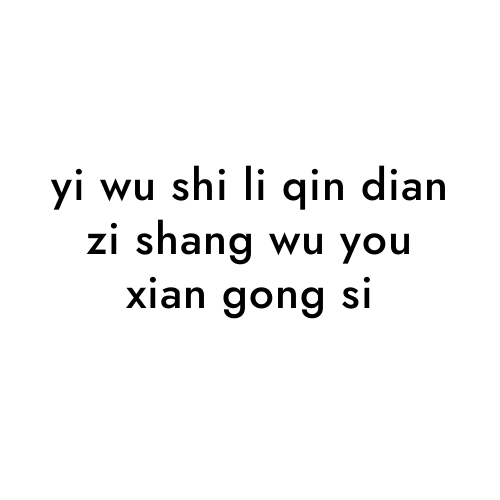 yi wu shi li qin dian zi shang wu you xian gong si