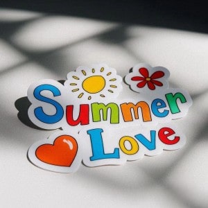 Summer love tattoo