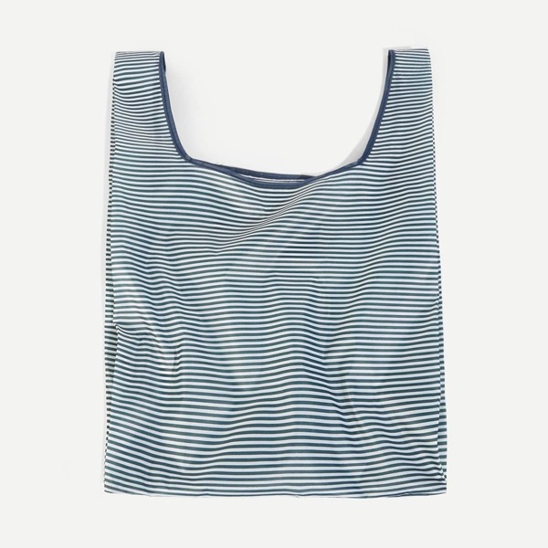 

Striped PVC Tote Bag