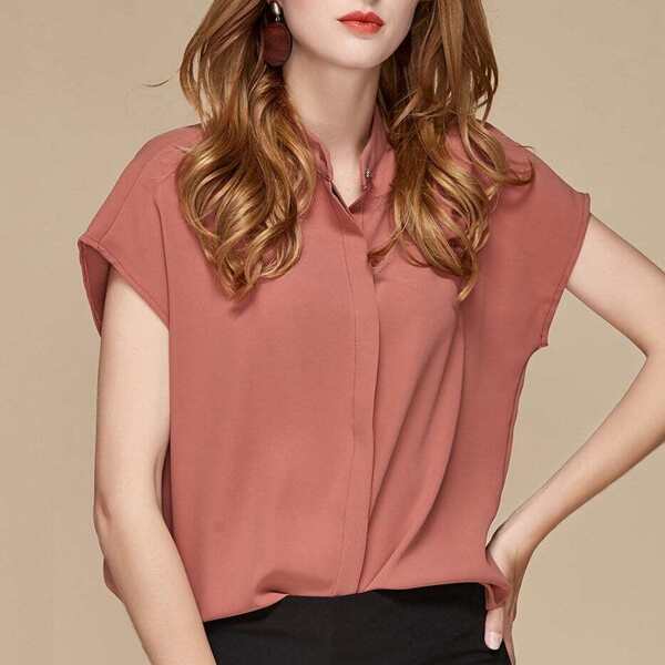 

Covered Button Shirt