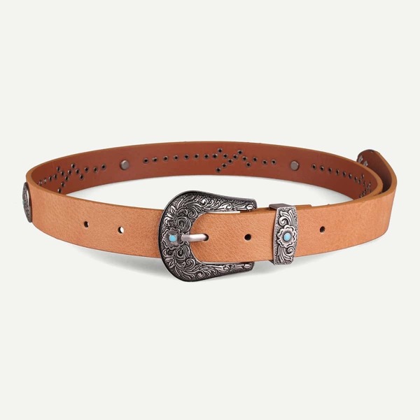 

Eyelet Detail Western Belt