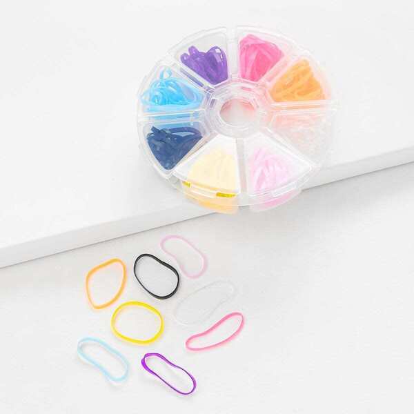 

Mixed Color Hair Tie Set, Multicolor