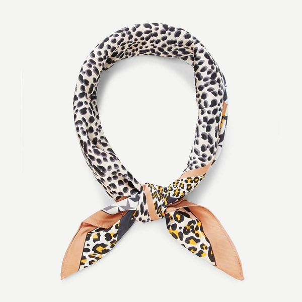 

Leopard Print Bandana, Multicolor