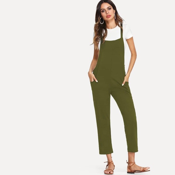 

Criss Cross Back Pinafore Pants