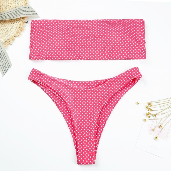 

Polka Dot Bikini Set