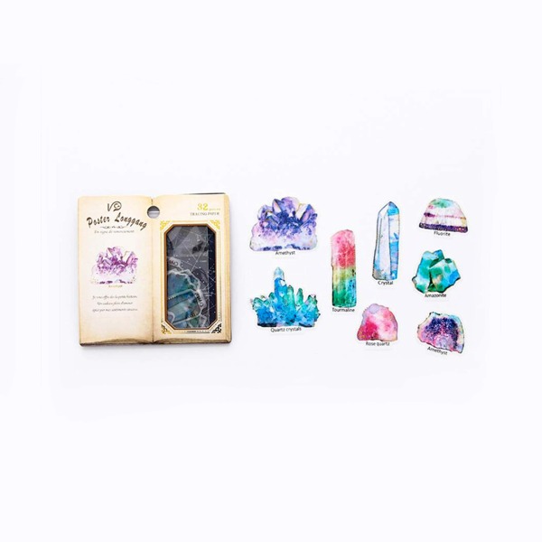 

Crystal Stone Sticker Pack 32pcs