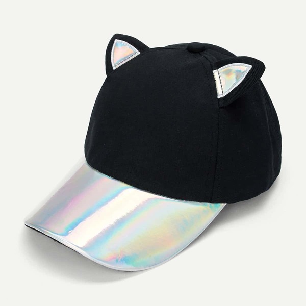 

Baseball Cap With Cat Ear, Multicolor
