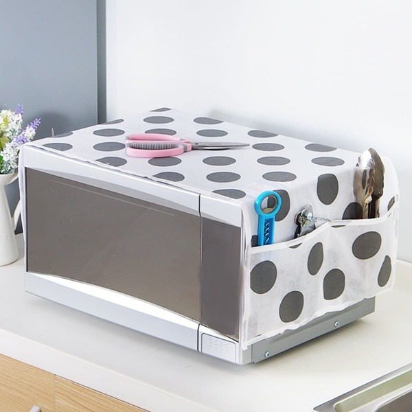 

Polka Dot Microwave Oven Dust Cover