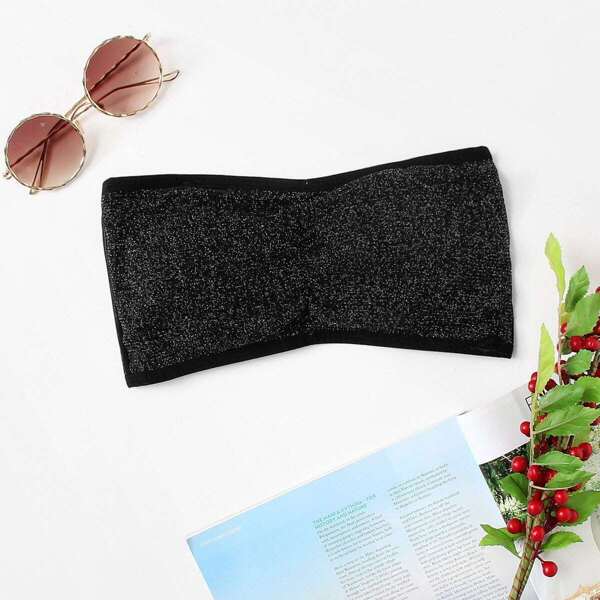

Glitter Bandeau Bra
