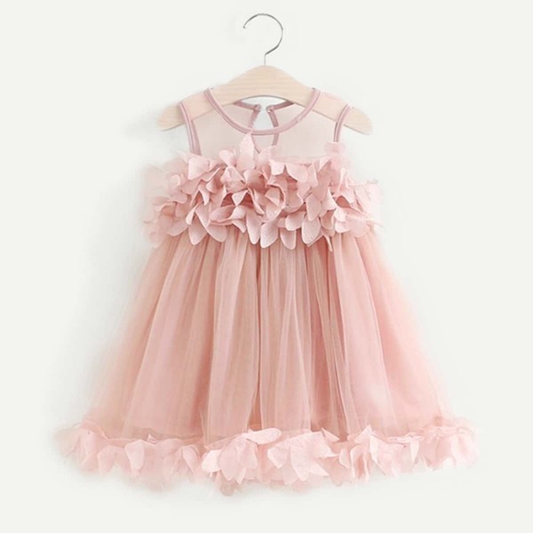 

Toddler Girls Stereo Flower Tutu Dress