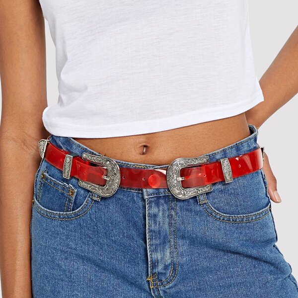 

Double Western Buckle Belt