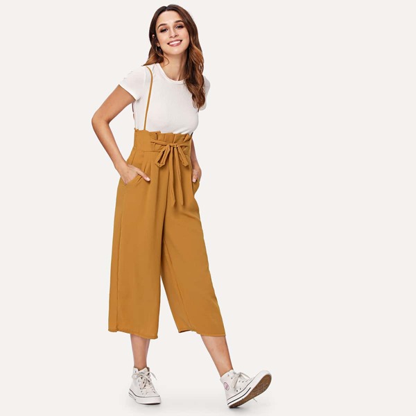 

Knot Front Pleated Back Jumpsuit