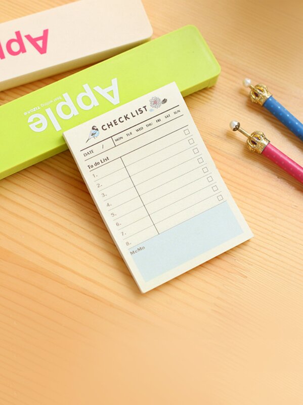 

График времени Memo Pads 60 листов, null