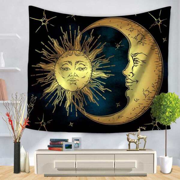 

Sun & Moon Print Tapestry