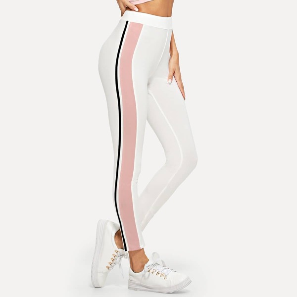 

Contrast Sideseam Leggings
