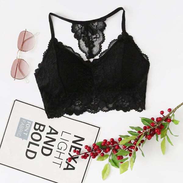 

Strappy Lace Bralette