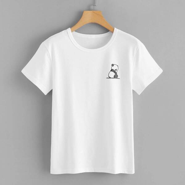 

Panda Print Tee