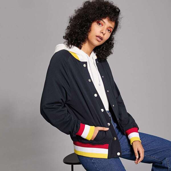 

Cut and Sew Button Up Jacket