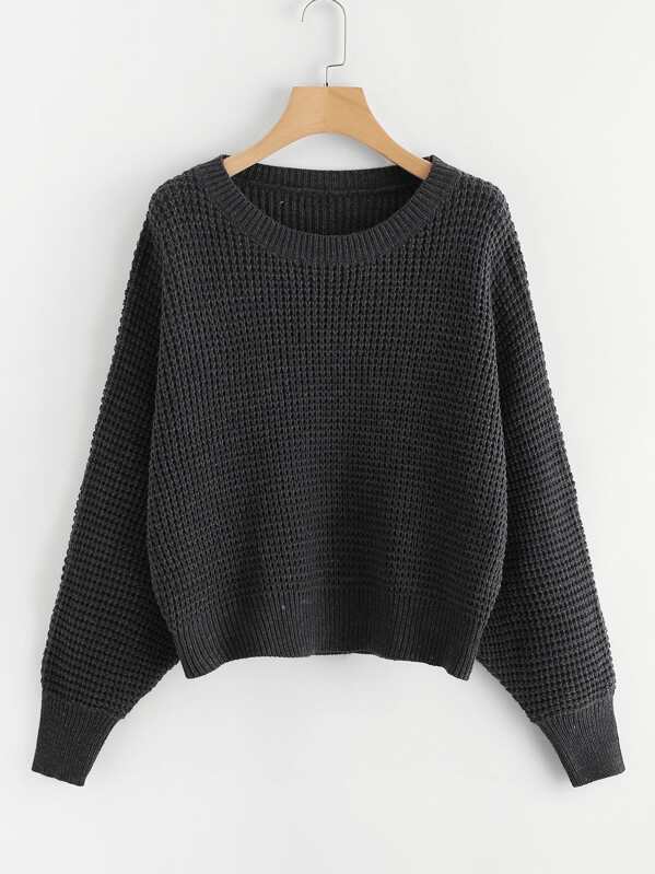 

Круглая шейка Твердый перемычка Batwing, null