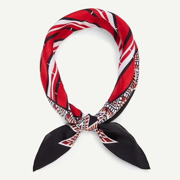 

Mixed Print Bandana, Multicolor