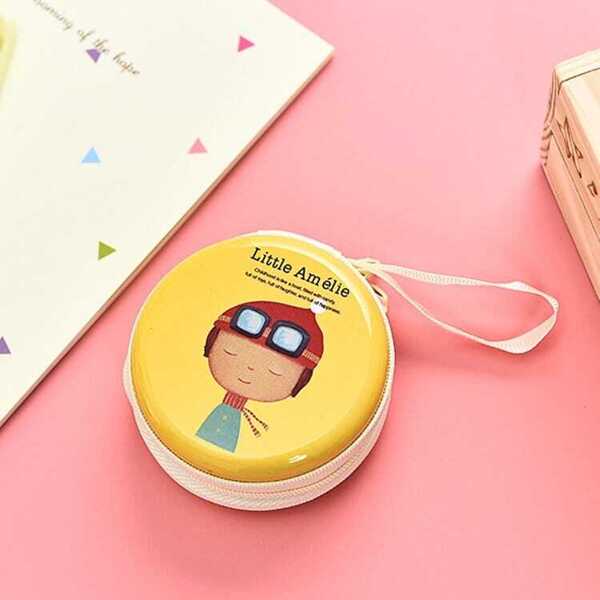 

Girl Print Headphone Storage Box