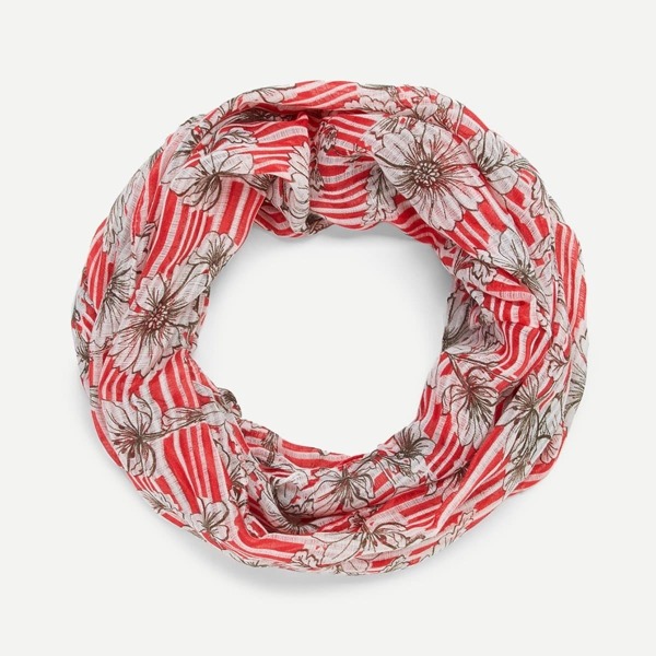 

Flower Print Scarf