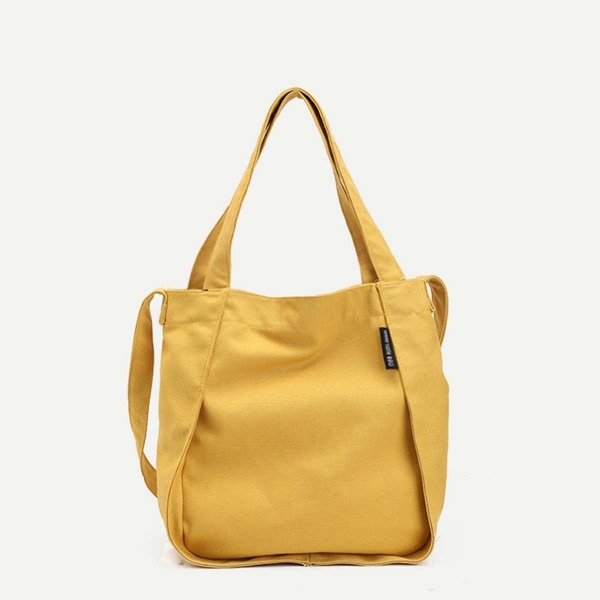 

Canvas Tote Bag, Yellow