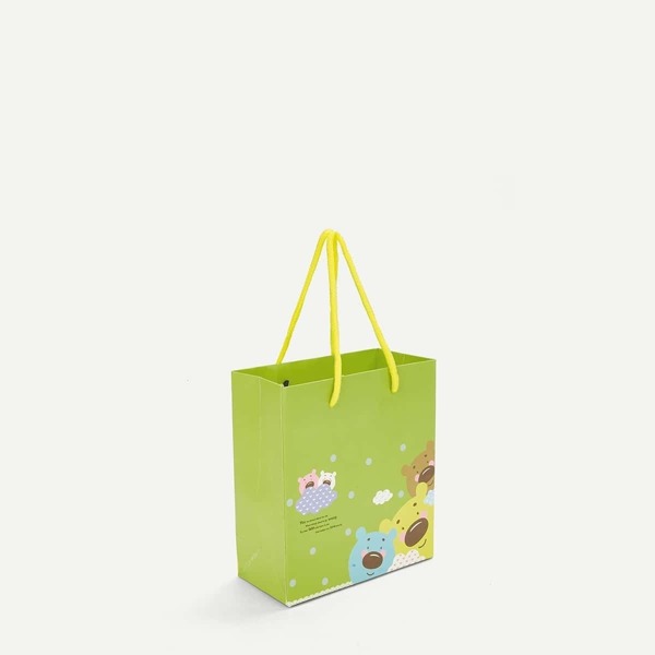 

Bear Printed Small Paper Storage Bag