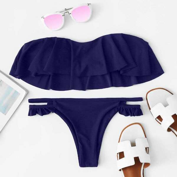 

Flounce Bikini Set