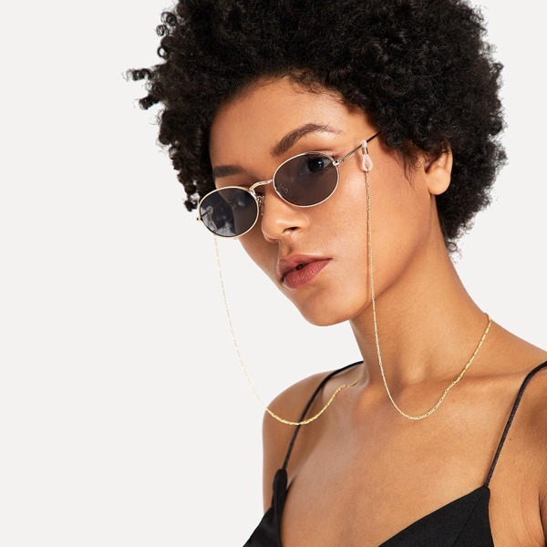 

Metal Sunglasses Chain, Gold